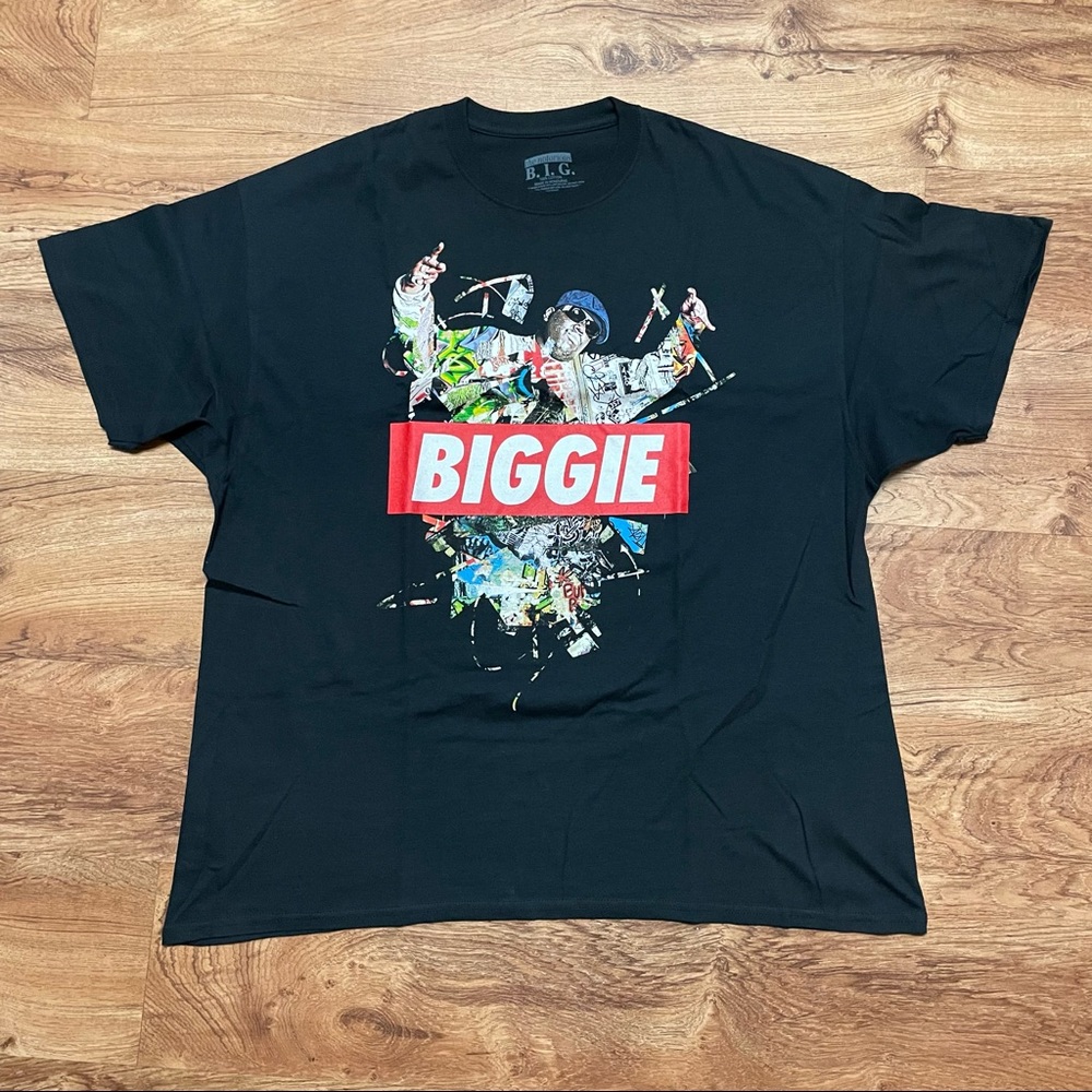 The Notorious B.I.G. Biggie T-Shirt Men’s Size 2XL Black Westcoast Westside